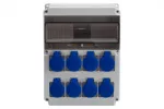 Rozdzielnica CAJA 12M - gniazda 8x230V IP44