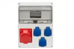 Rozdzielnica LAGO 11M - gniazda 32A 5p, 3x230V IP44