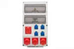 Rozdzielnica CAJA 26M - gniazda 4x16/5, 4x230V IP44