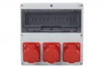 Rozdzielnica LAGO 14M - gniazda 3x32A 5p IP44