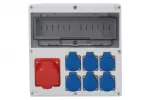 Rozdzielnica LAGO 14M - gniazda 32A 5p, 6x230V IP44