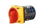 Wyłącznik 32A 3P tablicowy L/P zamykany żółto-czerwony