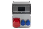 Rozdzielnica LAGO 10M BICOLOR - gniazda 32A 5p, 2x230V IP44