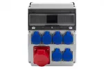 Rozdzielnica CAJA 12M BICOLOR - gniazda 16A 5p, 6x230V IP44