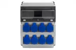 Rozdzielnica CAJA 12M BICOLOR - gniazda 8x230V IP44