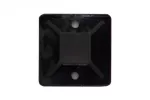 Element mocujący opaski 25x25 mm czarny