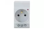 Gniazdo 230V na szynę TH35 z kontrolką IP20