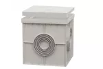 Studzienka probiercza gruntowa /szara/ 300mm x 300mm x 300mm IP40