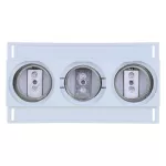 TFRD33 Podstawa bezpiecznikowa DII E27 3p szyna DIN