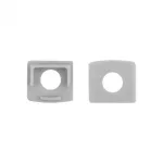 Zaślepka do profili GP01 GP02 GP03 z otworem szara 10szt.