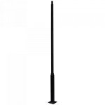 Słup oświetleniowy składany fi 60mm 3m czarny