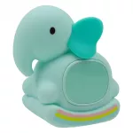 MARY'S lampka nocna z budzikiem Słonik na biegunach