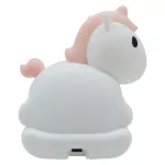 MARY'S lampka nocna z budzikiem Jednorożec na biegunach