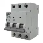 Wyłącznik nadprądowy 6kA 3P C20A "U"