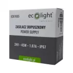 Zasilacz do puszki fi60 45W 24V IP67 50x22