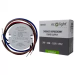 Zasilacz do puszki fi60 45W 24V IP67 50x22