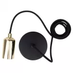 Oprawa sufitowa wisząca 2m E27 OSW-2 Złoto błysk