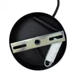 Oprawa sufitowa wisząca 2m E27 OSW-2 Czarny matowy