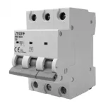 Wyłącznik nadprądowy 6kA 3P C6A "U"