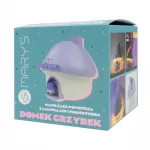 MARY'S Nawilżacz powietrza LED Grzybek fioletowy