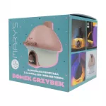 MARY'S Nawilżacz powietrza LED Grzybek różowy