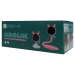 MARY'S Niania kamera elektroniczna Królik różowy WiFI TUYA