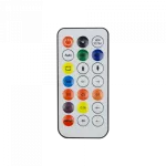 Lampa muzyczna RGB TUYA podłogowa czarna