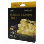 Magiczne lampki 200 led 3000K 20m DC5V