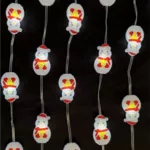 Magiczne lampki 50 led 6500K Bałwan 5m DC5V