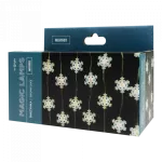 Magiczne lampki 50 led 6500K Śnieżynka 5m DC5V