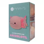 MARY'S lampka nocna LED Aksolotl różowy