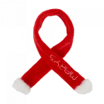 MARY'S Szaliczek Mikołaja czerwony