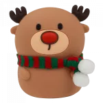 MARY'S lampka nocna LED Reniferek z szalikiem