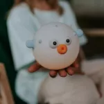 MARY'S lampka nocna LED Rybka rozdymka niebieska