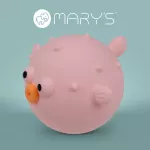 MARY'S lampka nocna LED Rybka rozdymka różowa