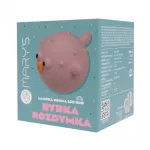 MARY'S lampka nocna LED Rybka rozdymka różowa