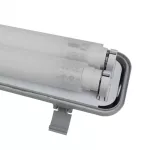 ZESTAW oprawa hermetyczna Full Plate + 2xtuba 60cm 4000K