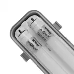 ZESTAW oprawa hermetyczna Full Plate + 2xtuba 120cm 6500K