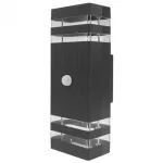 Oprawa elewacyjna plastik OE-4SP 2xGU10 PIR ANTRAC