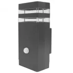 Oprawa elewacyjna plastik OE-2SP 1xGU10 PIR ANRTAC