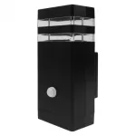 Oprawa elewacyjna plastik OE-2CP 1xGU10 PIR CZARNA