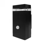 Oprawa elewacyjna plastik OE-1CP 1xGU10 PIR CZARNA