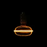 SERIA ZERO 4W 100lm E27 G130 Smoke ST-G130UFOS