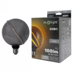 SERIA ZERO 4W 100lm E27 G130 Smoke ST-G130SRS