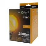 SERIA ZERO 4W 200lm E27 G130 Amber ST-G130SRA