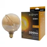 SERIA ZERO 4W 200lm E27 G130 Amber ST-G130SRA