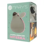 MARY'S lampka nocna LED Myszka szara