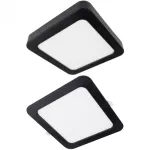 Downlight 24W kwadrat CCT 2w1 czarny