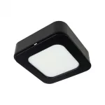 Downlight 6W kwadrat CCT 2w1 czarny