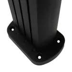 Solarny Słupek Ogrod LED SSO-8 dwa sposoby montażu